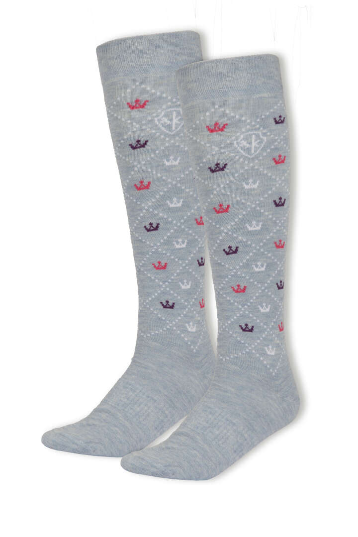 KANTRIE Kniestrümpfe Krone Style